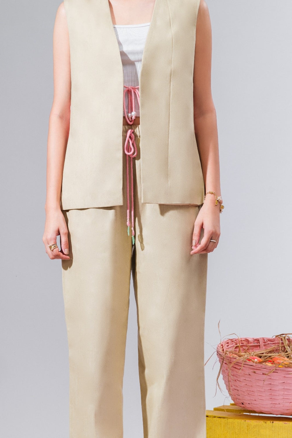 Coconut Cream - Waistcoat