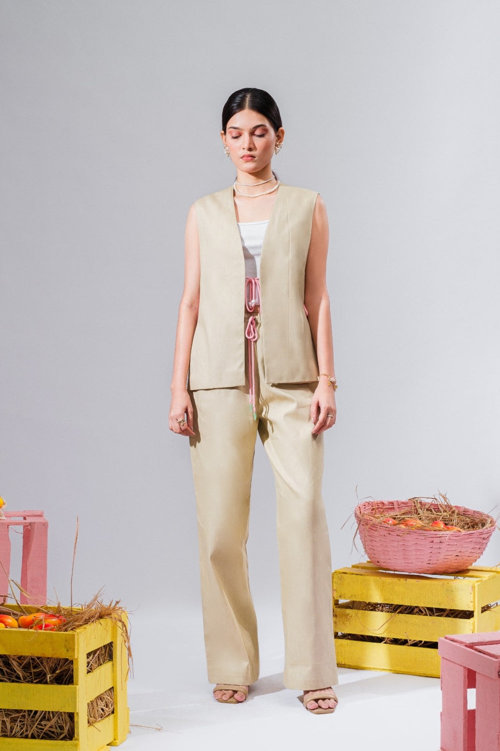 Coconut Cream - Waistcoat