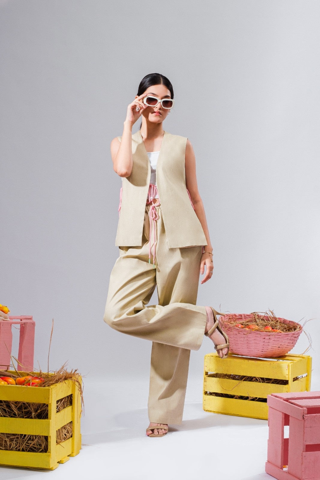 Coconut Cream - Waistcoat