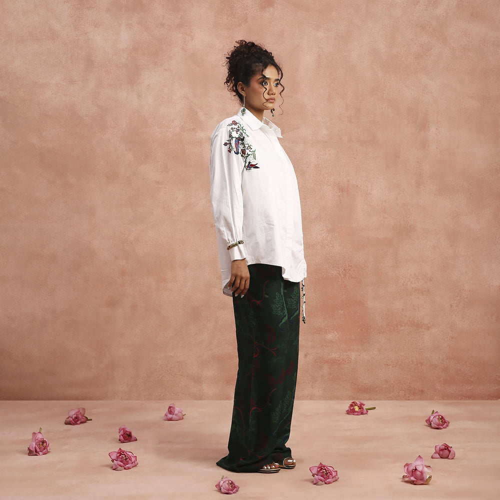 Mixed Signals Shirt in Green