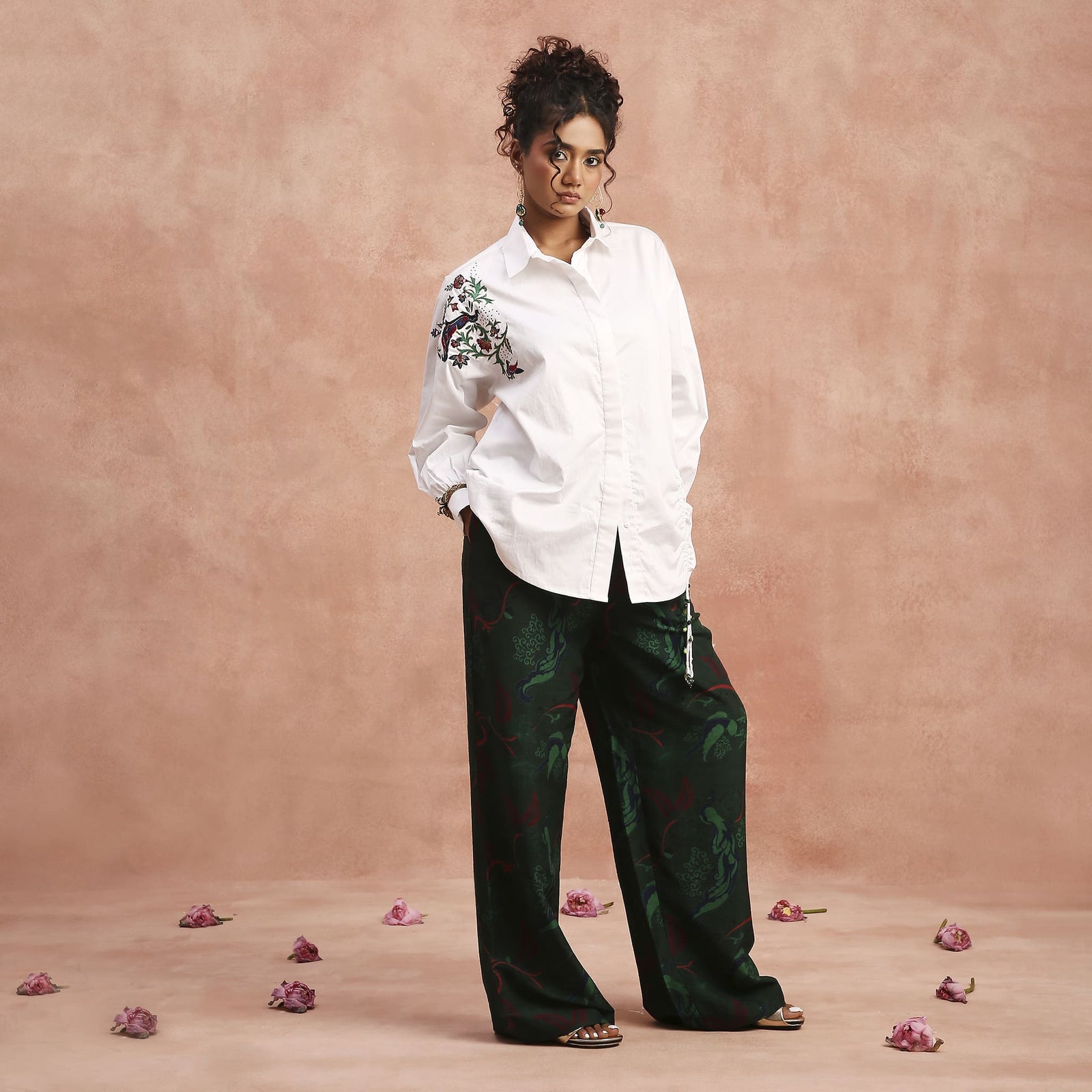 Mixed Signals Shirt in Green