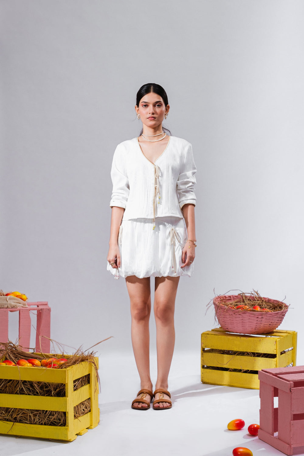 Oyester Tie-Up Shirt