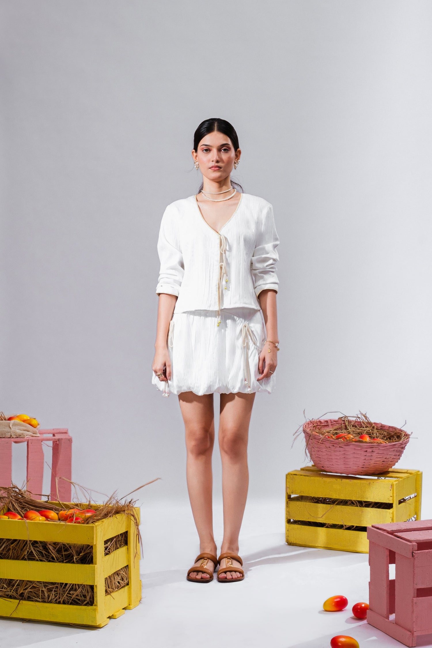 Oyester Tie-Up Shirt