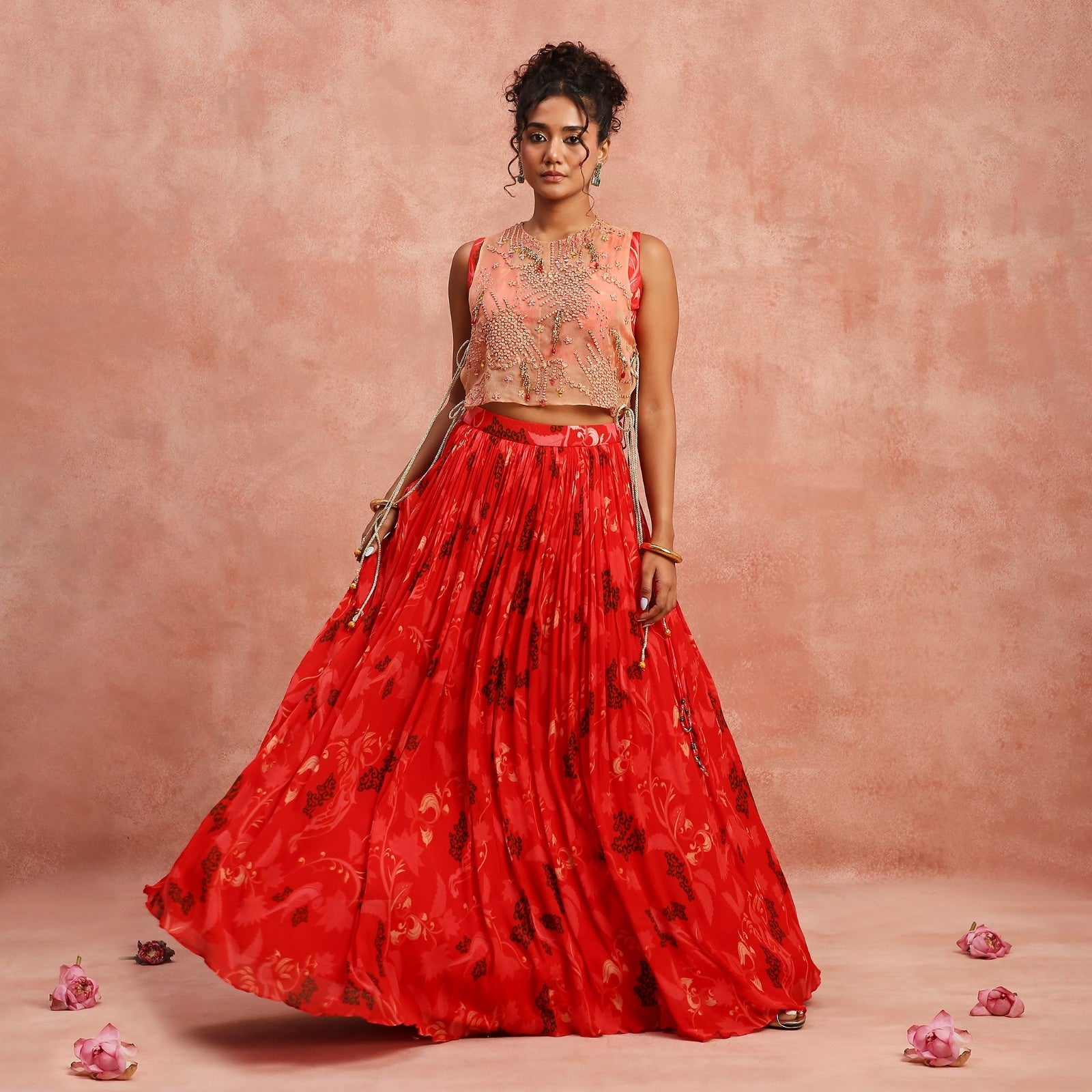 red light with short-cut bib