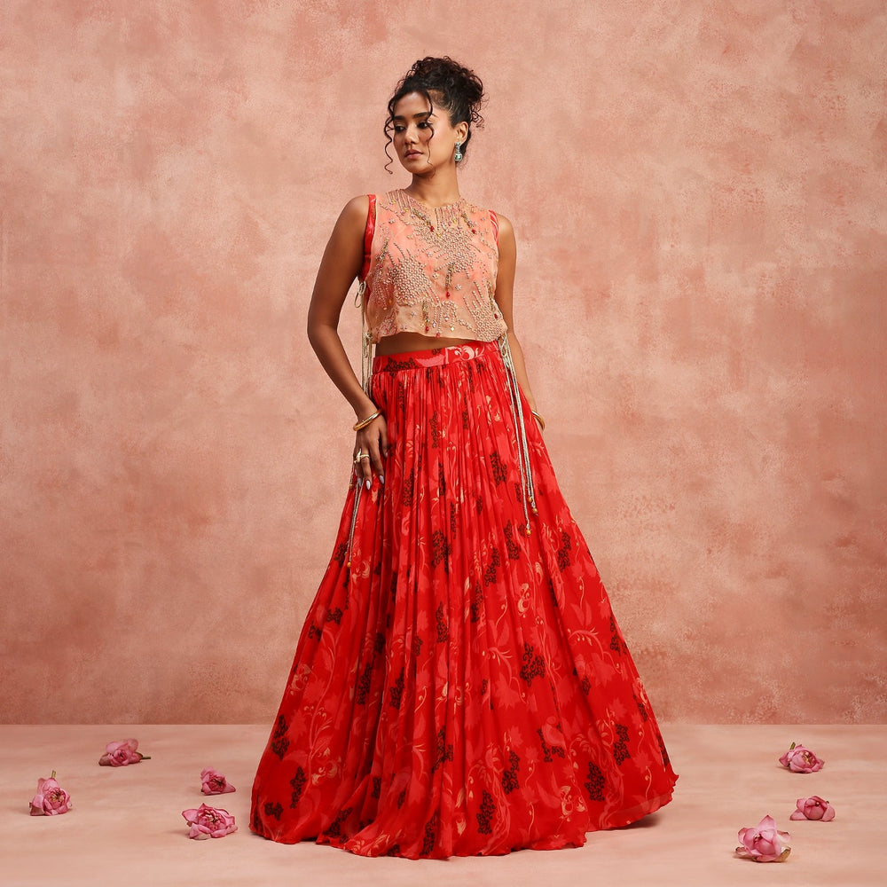 red light with short-cut bib