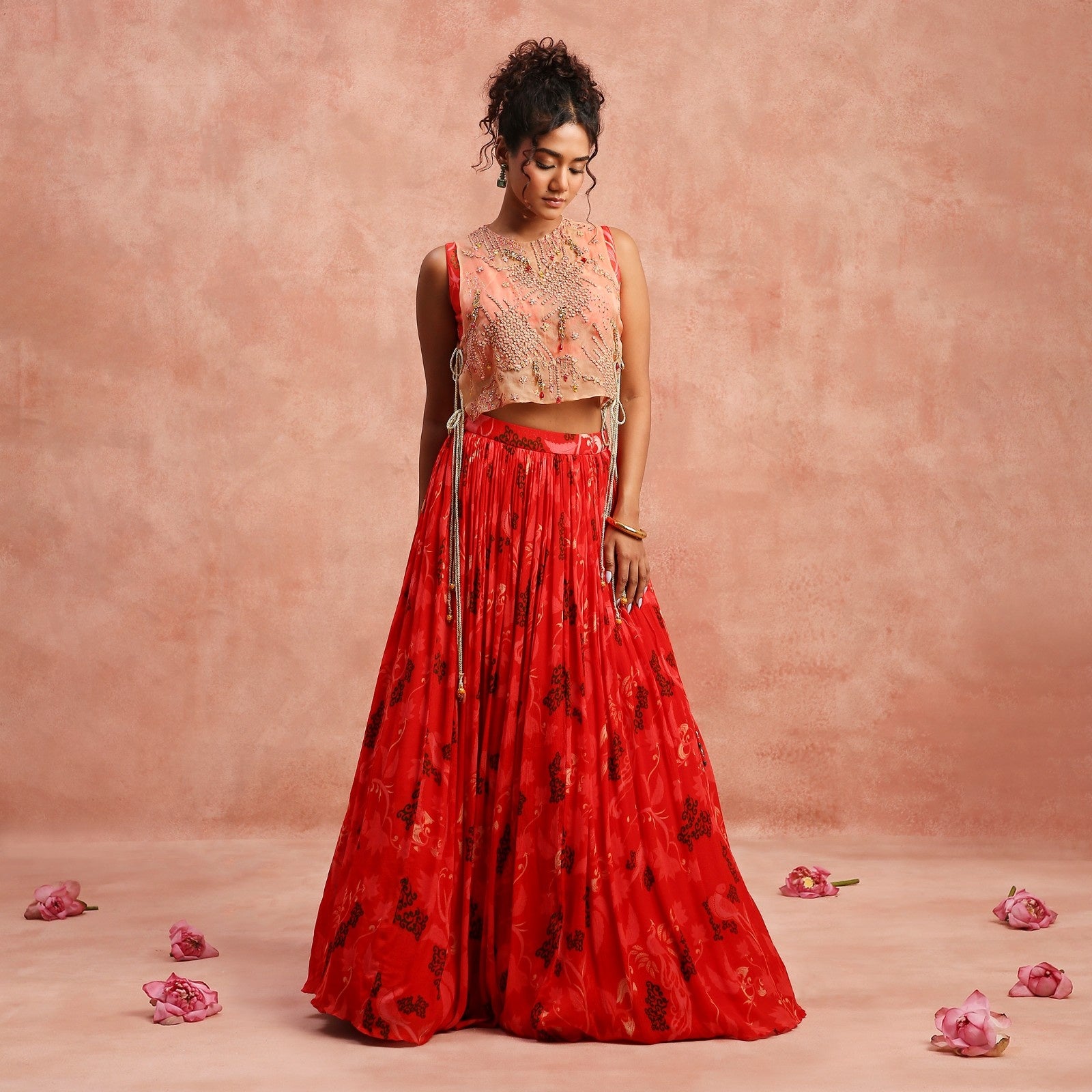 red light with short-cut bib