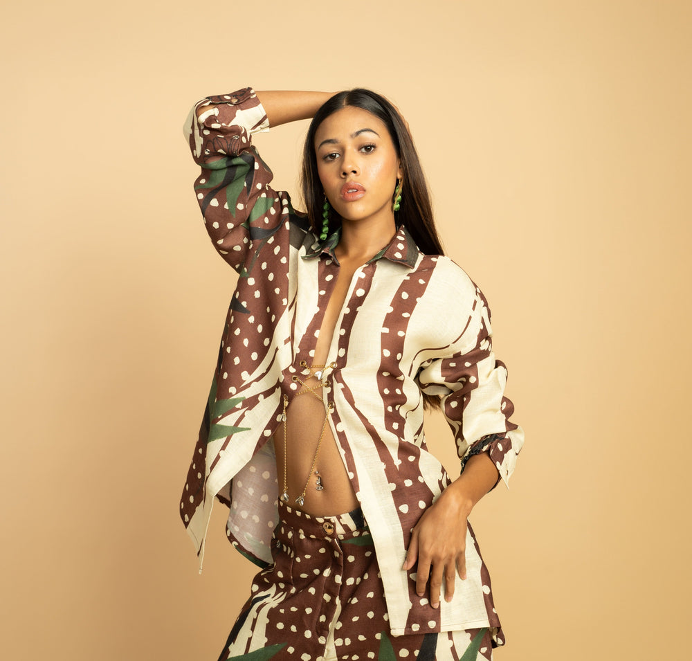 The Rivet Shirt (Mocha Paradise)