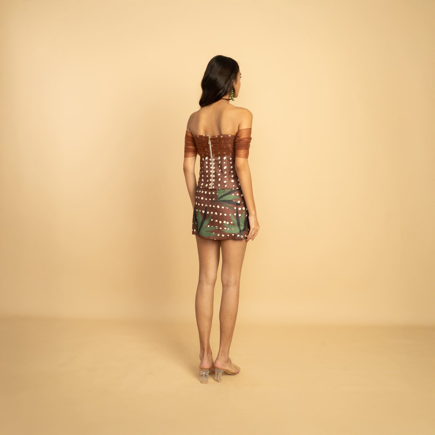 Mocha Polka Top