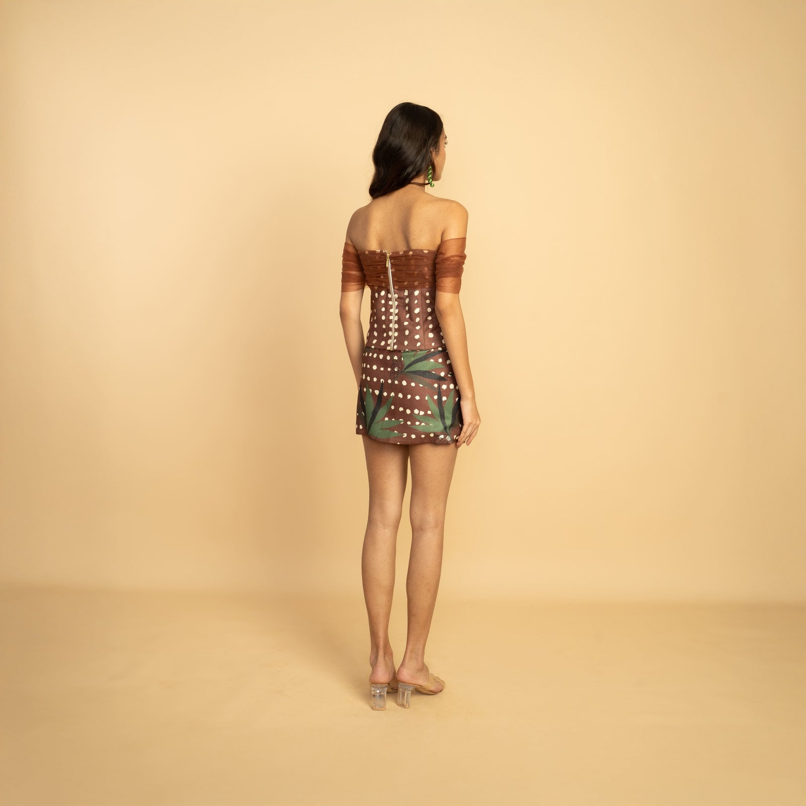Mocha Polka Top