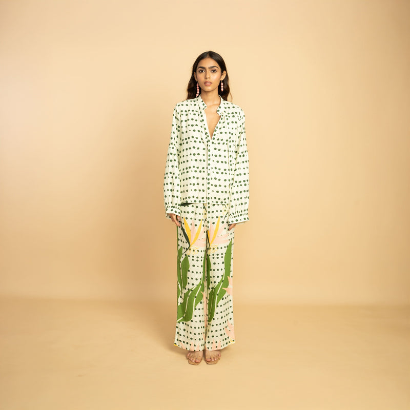 Ivory Paradise Pants