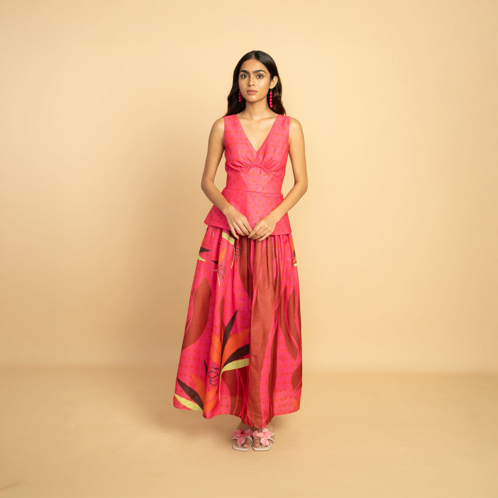 The Begonia Midi