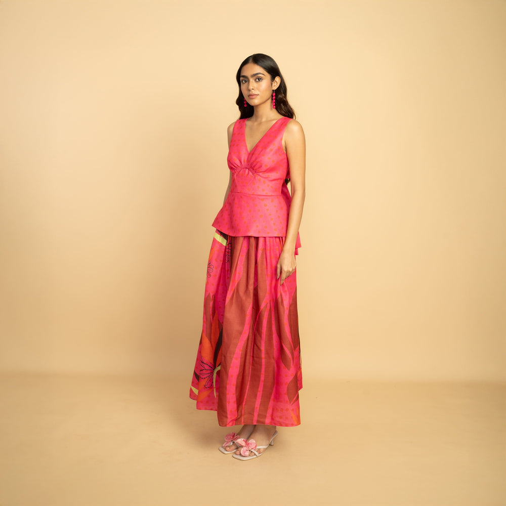 The Begonia Midi