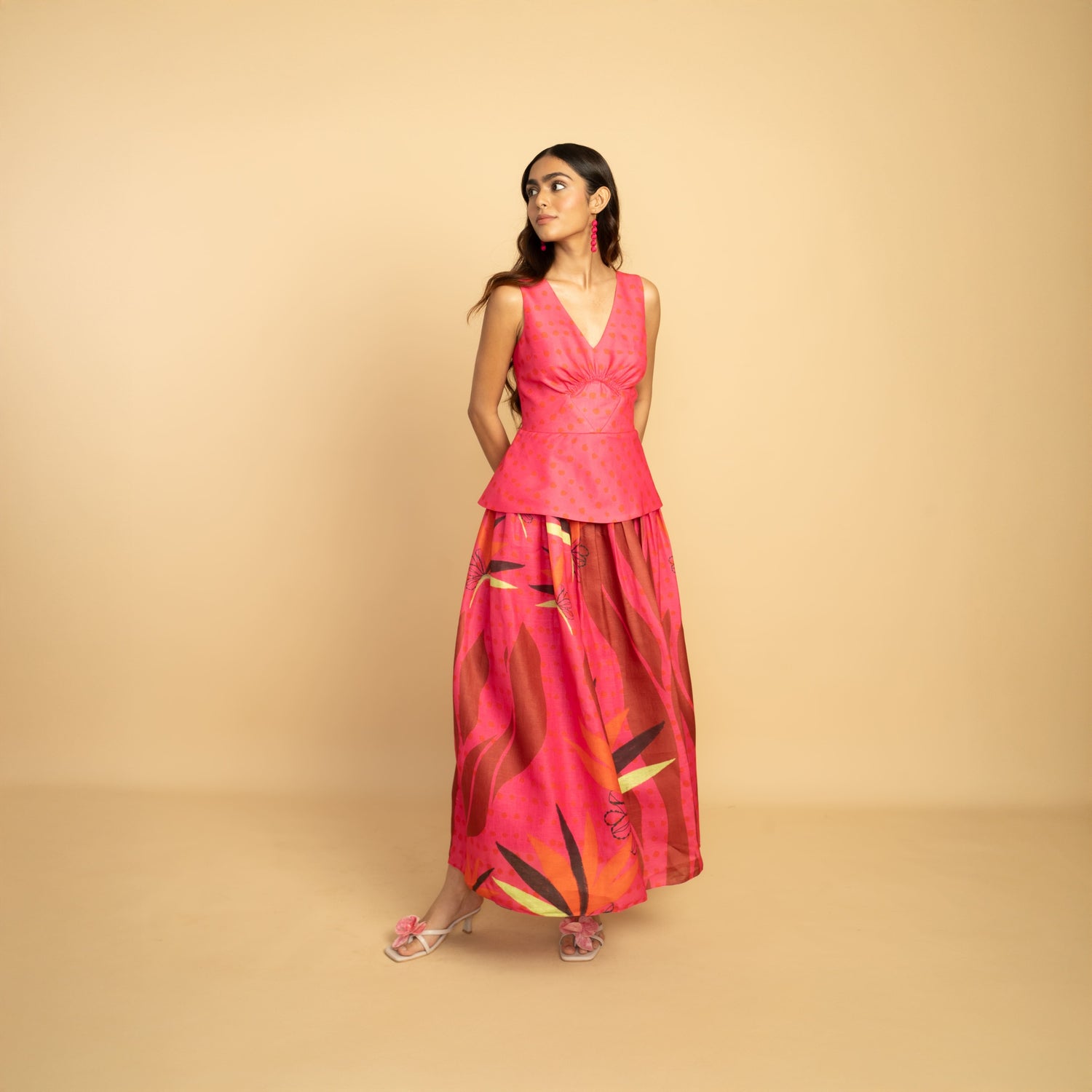 The Begonia Midi