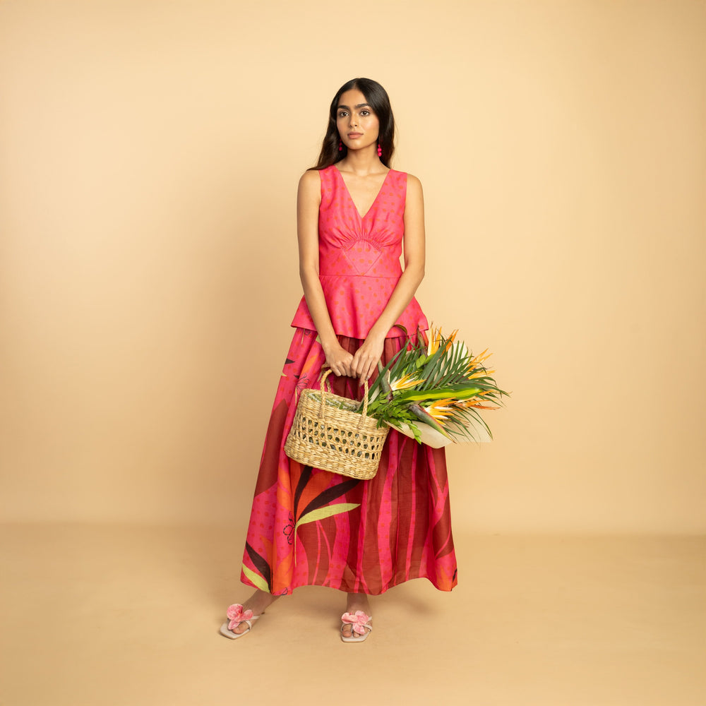 The Begonia Midi