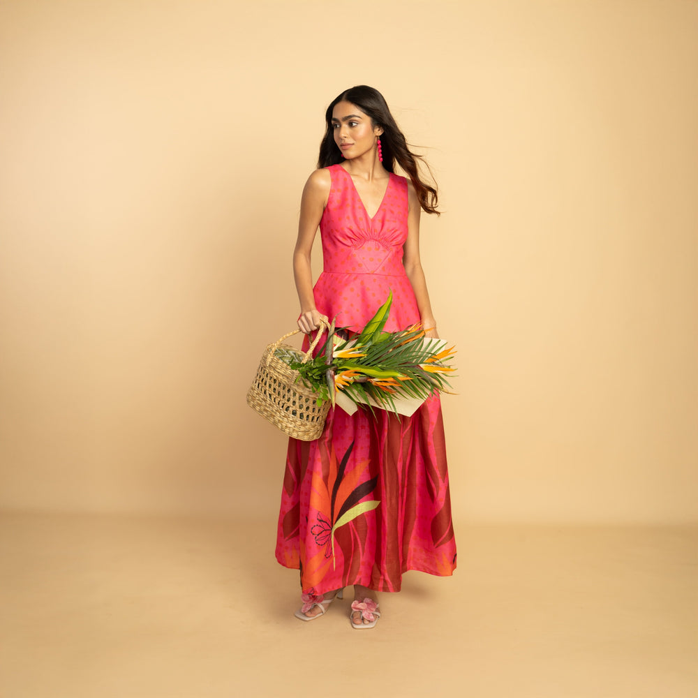 The Begonia Midi