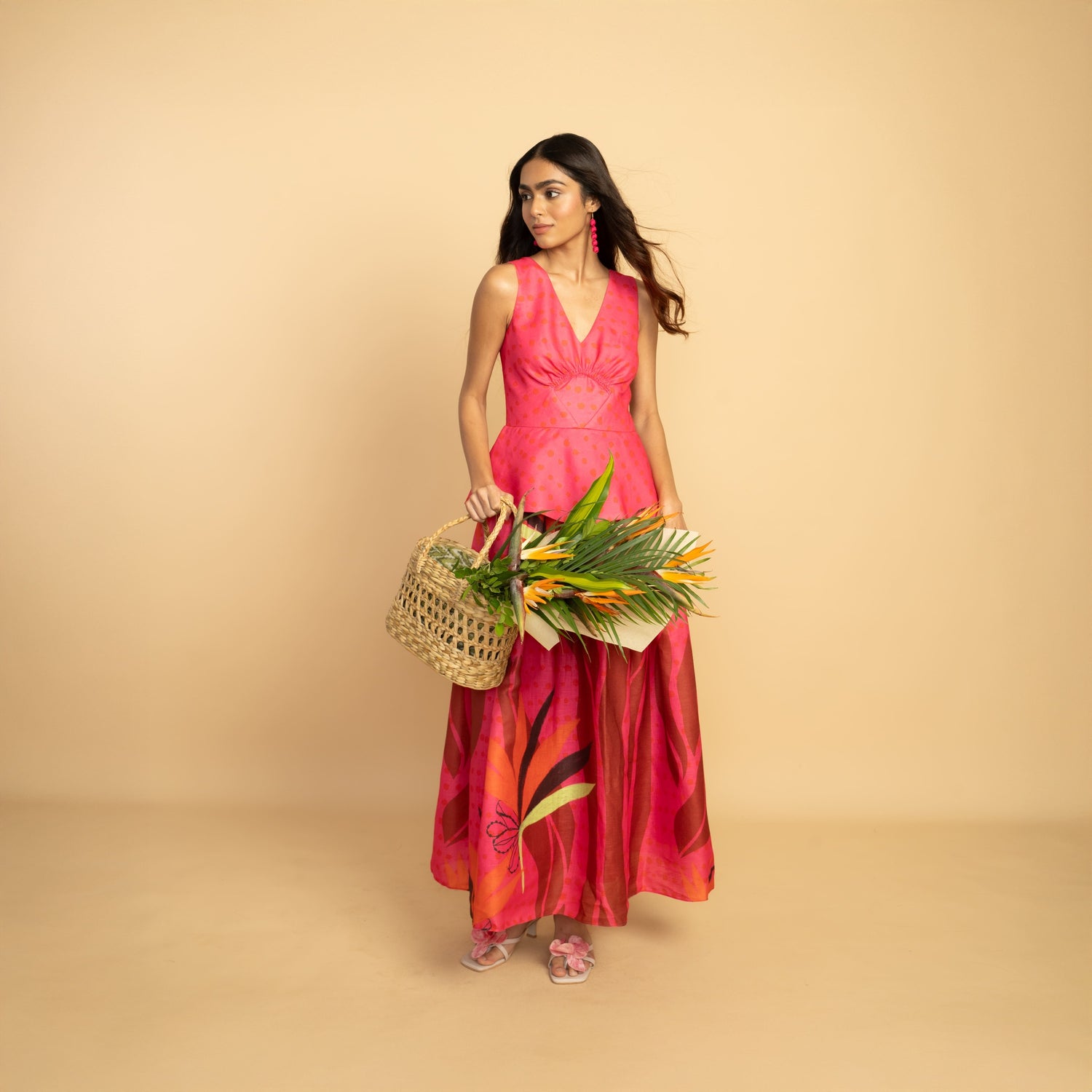 The Begonia Midi