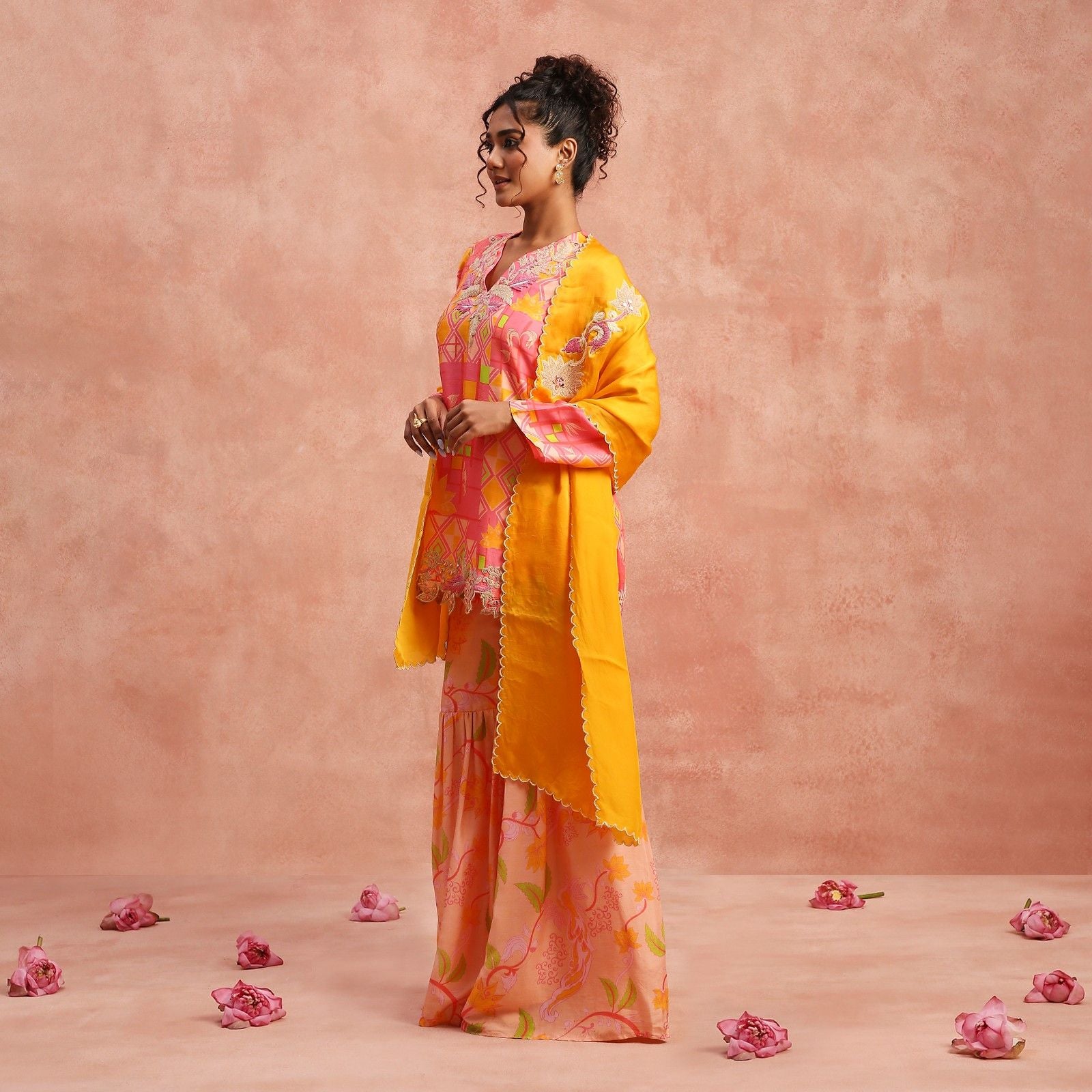 Lotus Lane Sharara Set