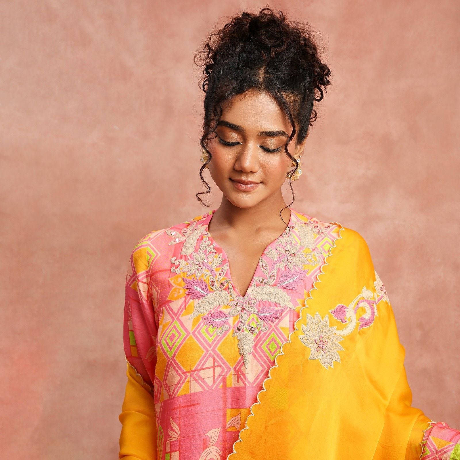 Lotus Lane Sharara Set