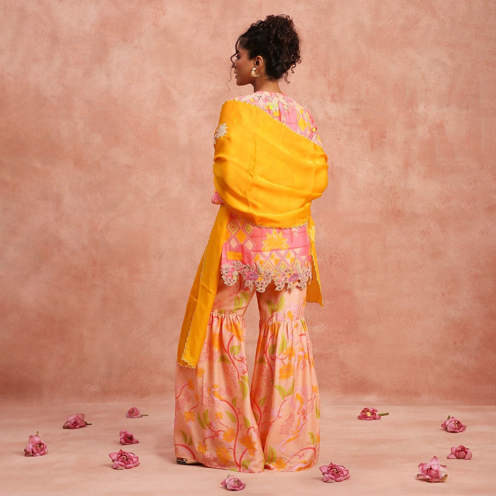 Lotus Lane Sharara Set