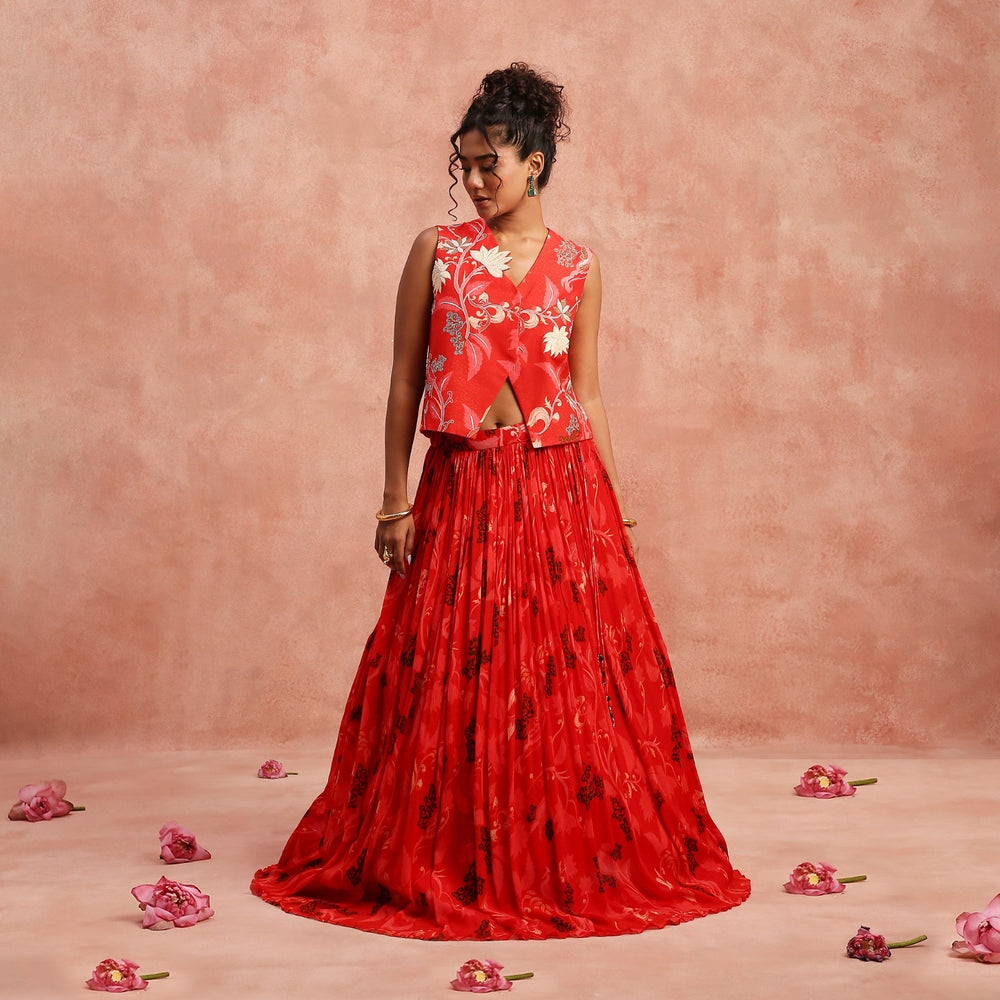 Red Light lehenga set